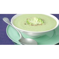 Soupe brocolis/lait de coco