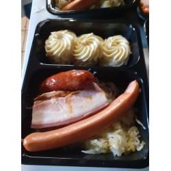 Choucroute garnie et purée